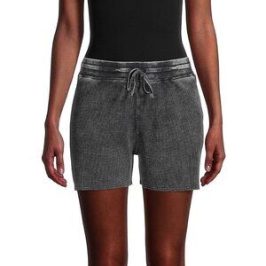 Splendid Black Mineral Wash Shorts XS NWT
